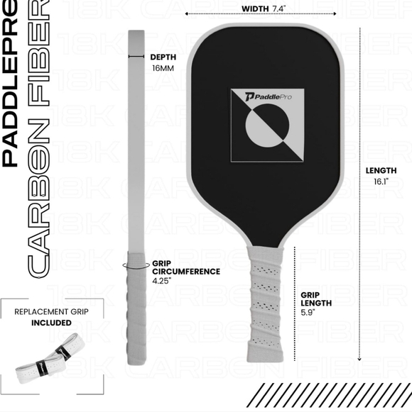 18K Pickleball Set main image 6